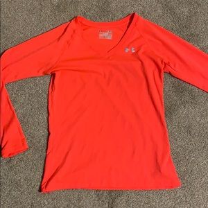Under Armour athletic shirt.